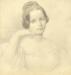 Edward Świerkiewicz - Portret młodej dziewczyny 1849